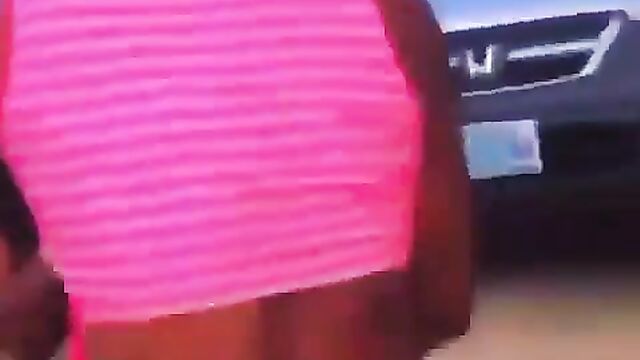 Breasts Pop Out As Nigerian Girl With Big Breasts Gets Beaten Up In Public - 5 image