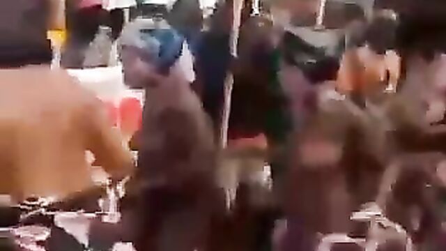 Nigerian Women With Big Breasts And Ass Protesting Naked In Public