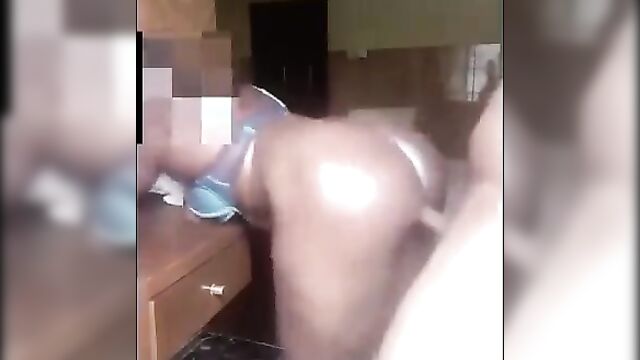 Side Chick With Big Bootie And Sugar Daddy Anal Doggy Style Leaked Sex Tape - 3 image