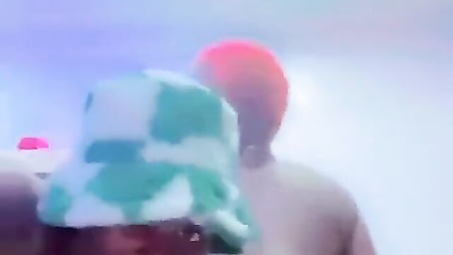 2 Nigerian Olosho Students Showing Breasts, Ass And Hairy Pussy To Their Sugar Daddy In Public So That He Will Give Them Money To Pay School Fees - 3 image