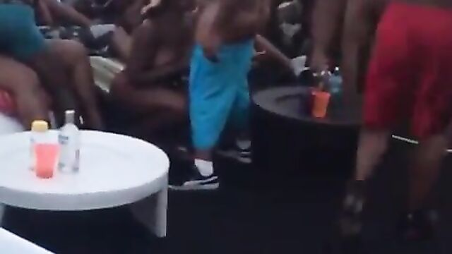 Sex Party On A Big Boat In Public With Women With Big Breasts - 3 image