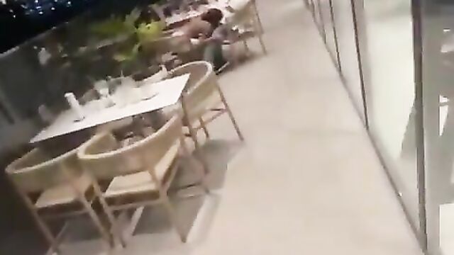 Crazy Couple Caught Having Sex In A Public Restaurant