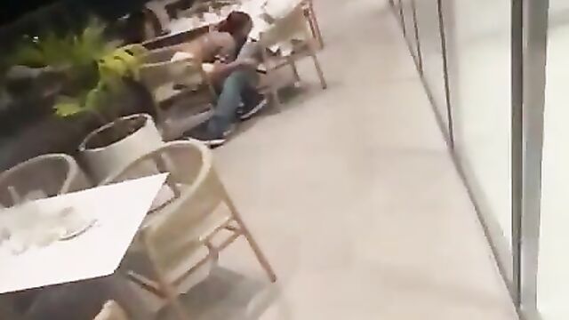 Crazy Couple Caught Having Sex In A Public Restaurant - 3 image