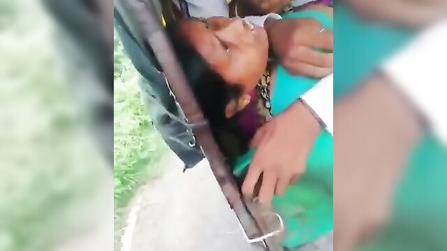 Indian Dude Caught Having Sex With Homeless Whore - 1 image