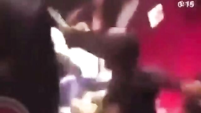 Leaked Video Of Cardi B. Beaten Up And Stripped Naked In Public In A Strip Club For Stealing Another Stripper's Money - 1 image