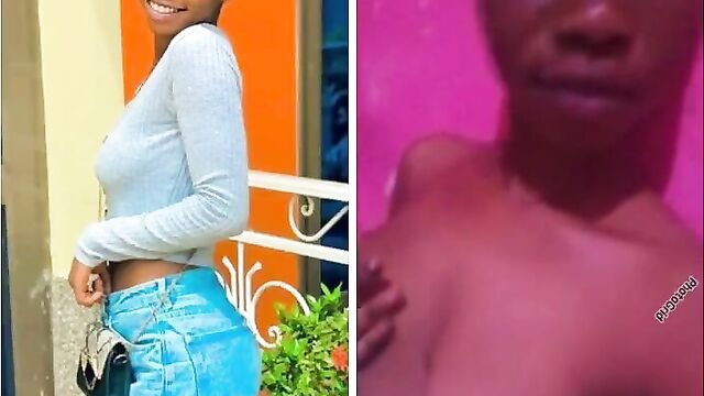 Nude Video Of SHS Student Showing Her Big Breasts To Her Boyfriend On Video Call