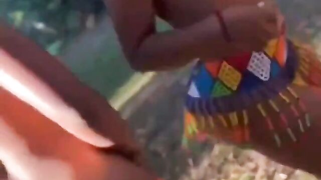 Mzansi Girls Showing Their Naked Boobs And Ass In Public - 5 image