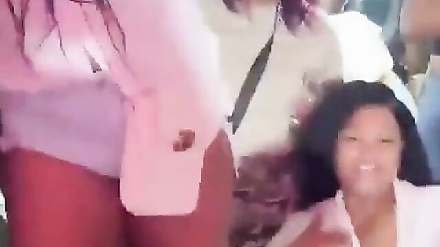 Breasts Pop Out As Crazy MC Tells Mzansi Girls To Show Their Breasts In A Party In Public (Full Video 18+) - 4 image