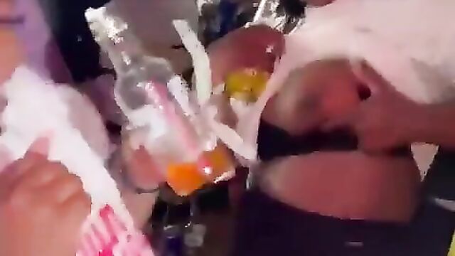 Breasts Pop Out As Crazy MC Tells Mzansi Girls To Show Their Breasts In A Party In Public (Full Video 18+) - 5 image