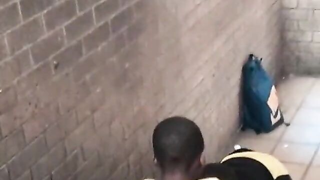 Students Having Sex On The Staircase In Mzansi High School In Public - 5 image