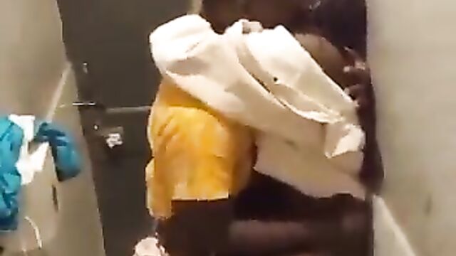 Christine Nampeera Raw Sex In The Toilet Sex Tape (Full Video 18+) - 3 image