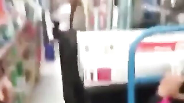 Girlfriend With Big Ass Caught Having Doggy Style Sex In Public In McDonald's Store - 1 image