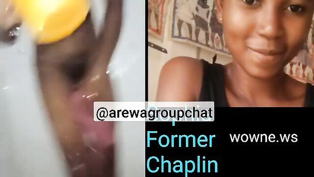 Ex Boyfriend Leaks Nude Video Of SHS Student School Prefect With Big Breasts And Hairy Pussy In The Bathroom - 3 image