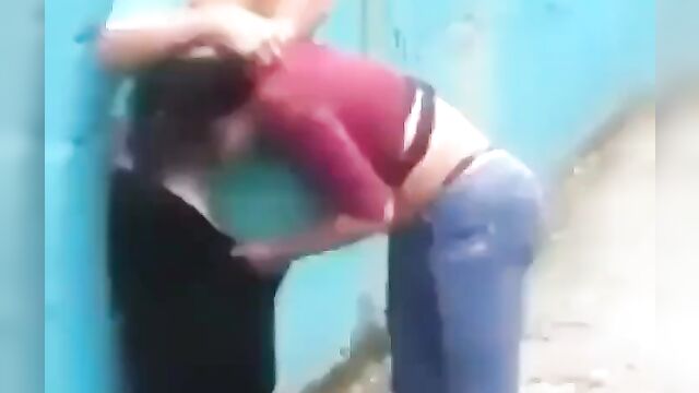 Girl Trying To Rape Man In Public - 1 image