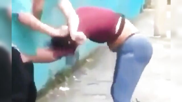 Girl Trying To Rape Man In Public