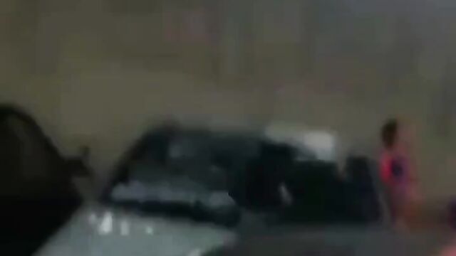 Old Man Caught Having Sex With Crackhead In The Parking Lot In Public - 1 image