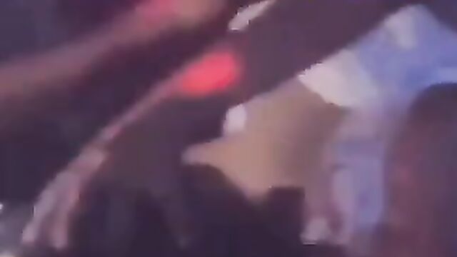 Yahoo Boy Licking And Sucking A Stripper's Toto In Public In A Nigerian Night Club Party - 4 image