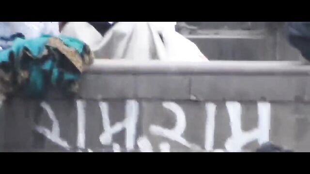 Indian Woman Caught Showing Her Breasts In Public - 4 image