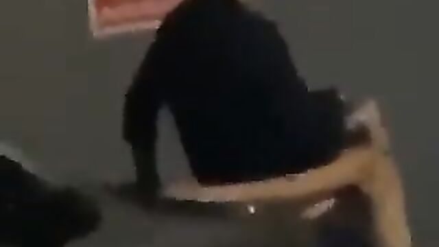 Naked Girlfriend Giving Sugar Daddy Blow Job In Public - 4 image