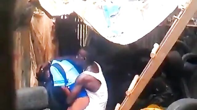 School Girl Fucked In Mechanic Workshop (Full Video 18+) - 3 image