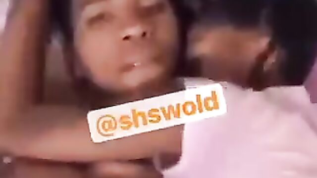 Handsome Ghana University Student And School Girl Sex Tape - 5 image