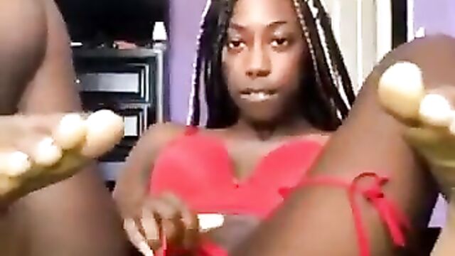 Her Daddy Caught Her Recording Her Pussy For A Man - 3 image