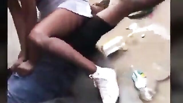 Drunk South African Couple Caught Having Sex In Public