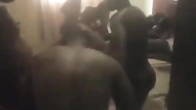 Crazy South African Sex Orgy Sex Tape – Part 2 - 3 image