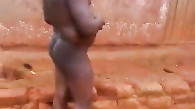 Naked Mzansi Wife With Big Breasts Caught Cheating And Her Boyfriend Paraded Naked In Public – Part 3 - 3 image