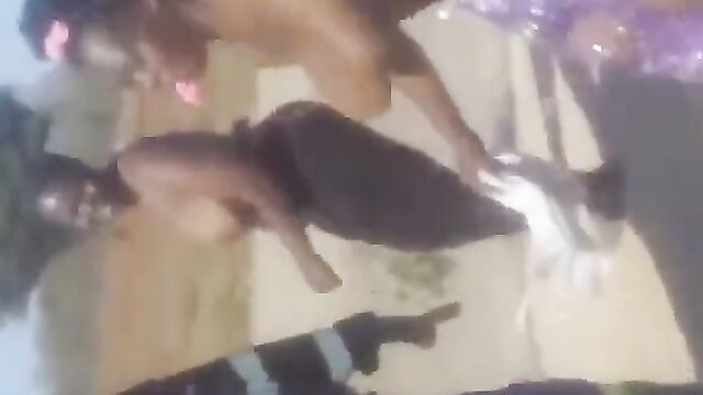 2 Mzansi Women Wilding With Naked Big Breasts In Public - 4 image