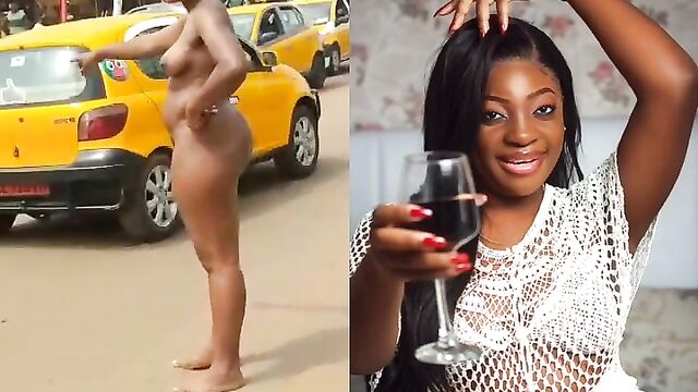 Ghana – Pretty Graduate Allegedly Strips Naked And Runs Mad After Dumping The Man Who Took Care Of Her From High (Secondary) School To University - 1 image