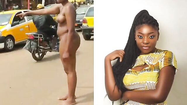 Ghana – Pretty Graduate Allegedly Strips Naked And Runs Mad After Dumping The Man Who Took Care Of Her From High (Secondary) School To University - 3 image