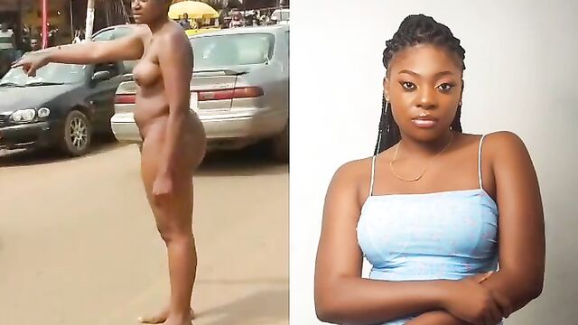 Ghana – Pretty Graduate Allegedly Strips Naked And Runs Mad After Dumping The Man Who Took Care Of Her From High (Secondary) School To University - 4 image
