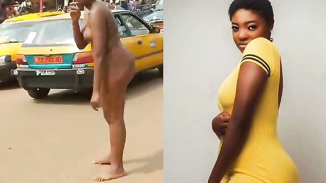 Ghana – Pretty Graduate Allegedly Strips Naked And Runs Mad After Dumping The Man Who Took Care Of Her From High (Secondary) School To University - 5 image
