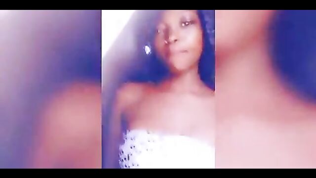 Female University Student With Pointed Breasts Caught Showing Her Breasts To Her Lecturer - 1 image