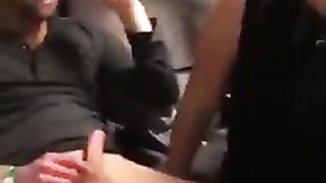Caught Red-handed Giving Blow Job On A Tram In Public - 4 image