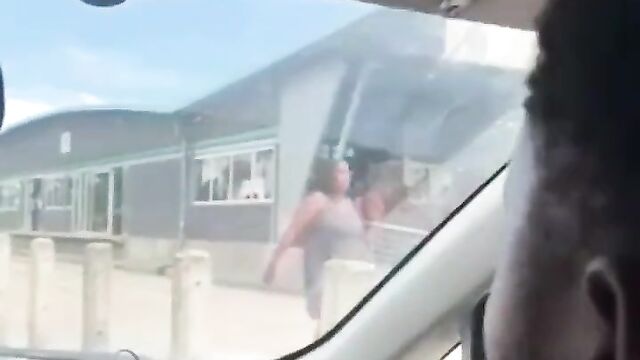 Drunk Mzansi Woman Caught Walking Around In Public With Naked Ass And Pussy – Part 2