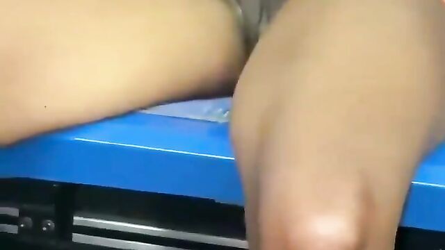 Girl caught on a bus without panties - 3 image