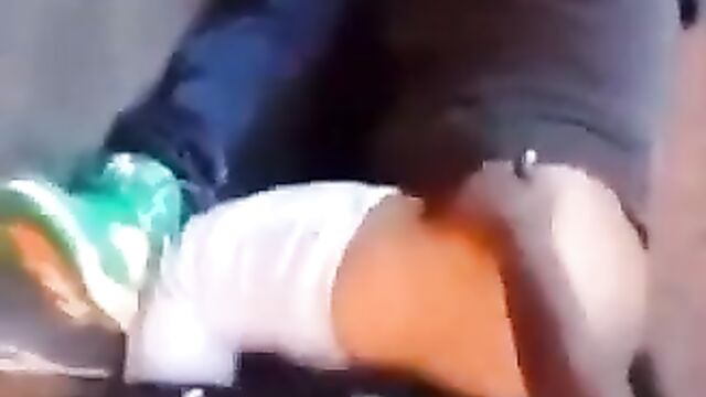 College Students Big Ass Doggy Style Threesome Sex Tape - 5 image