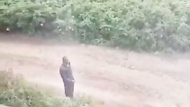 Pastor caught masturbating on the road in public after service