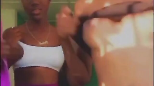 Students caught showing their breasts on camera