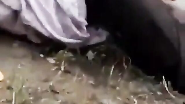 Mad man caught having sex with mad woman in public in Akwa Ibom, Nigeria – Part 1 (Full Video 18+) - 3 image