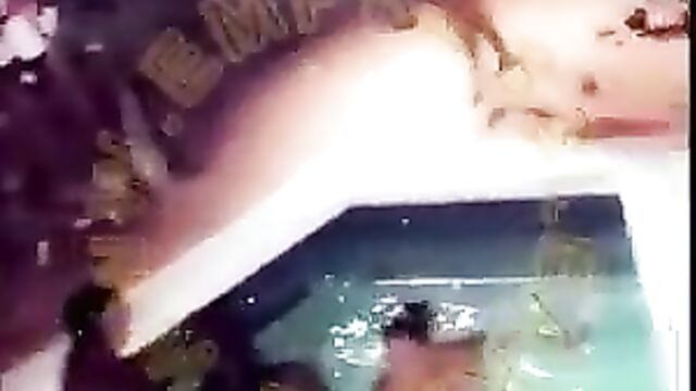 Hot Ghanaian Pool Sex Party Sex Tape With Girls With Big Breasts And Ass - 3 image