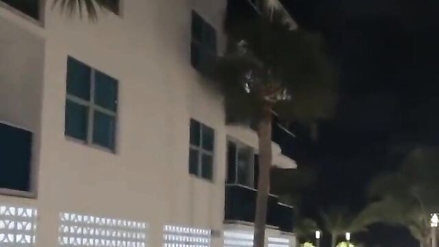 Side chick climbs down 5 storey building NAKED after angry woman caught her with her cheating husband! - 4 image