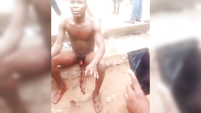 Dude caught wife cheating and tried to cut off her boyfriend’s private part