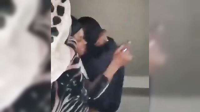 Horny Black couple fucking at a house party - 3 image