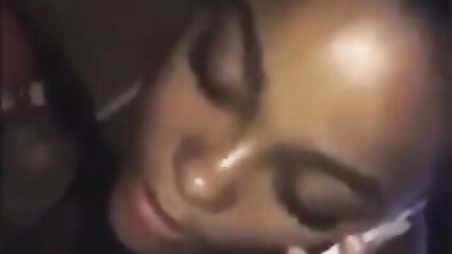 Lady on phone with her boyfriend while having blow job sex with another man - 1 image