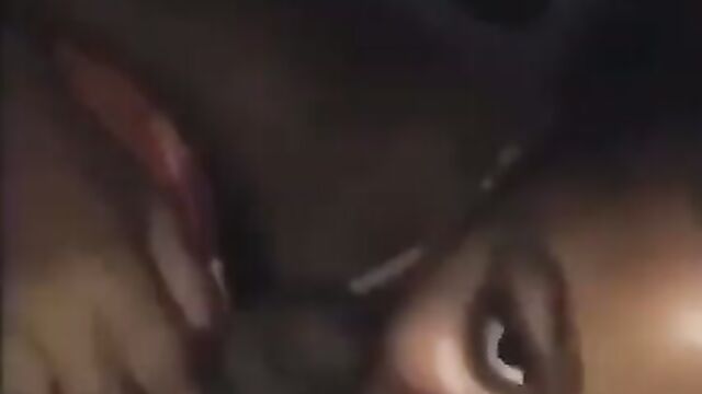 Lady on phone with her boyfriend while having blow job sex with another man