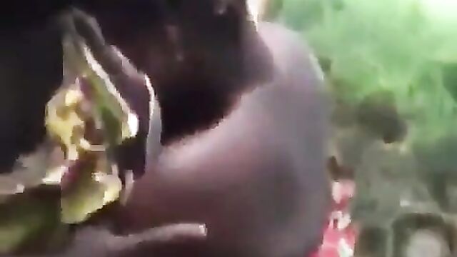 Ghanaian couple caught having sex in the bush - 3 image