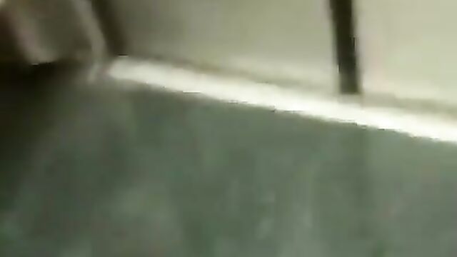 Crazy elderly couple caught having fun on a train - 1 image
